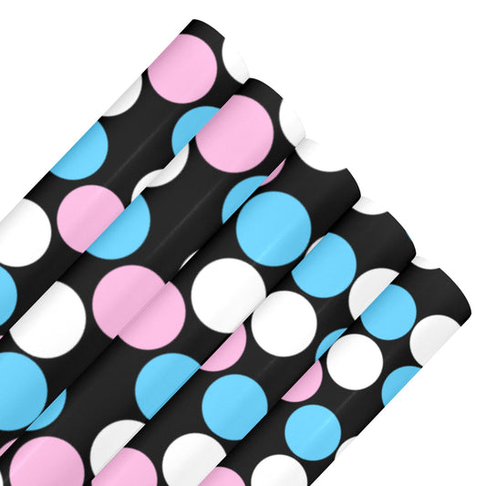 Gift Wrapping Paper-Coated Paper 58"x 22"(5 Rolls)