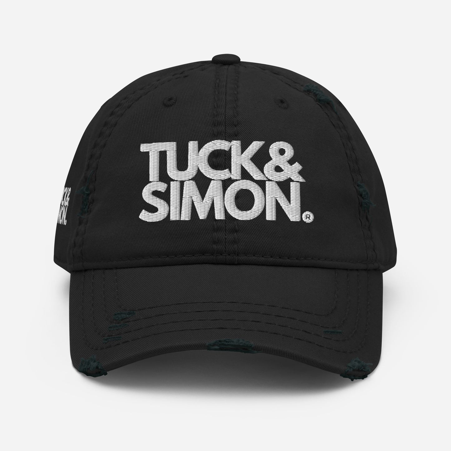 Tuck&Simon Distressed Cotton Twill Dad Hat