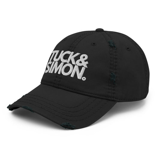 Tuck&Simon Distressed Cotton Twill Dad Hat