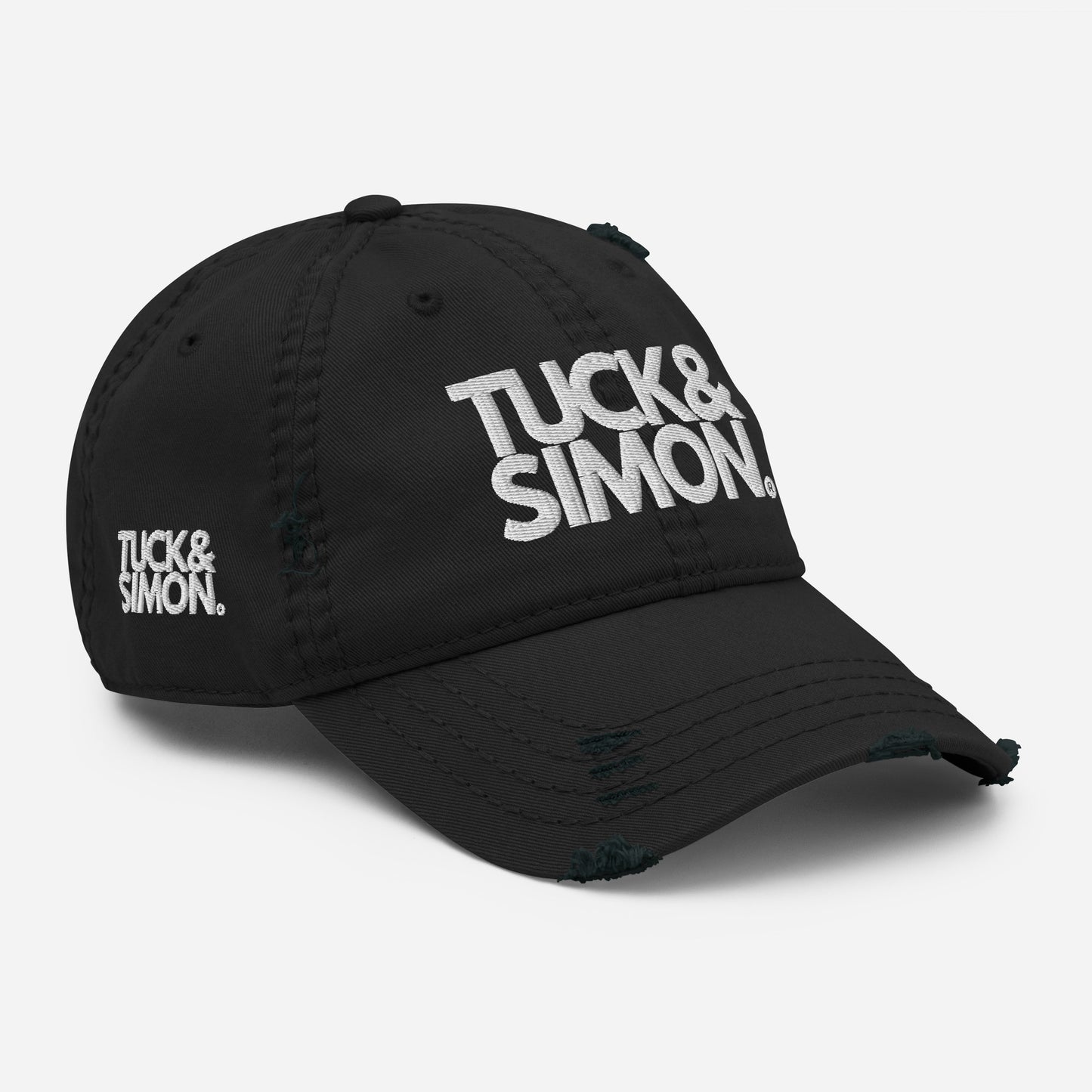 Tuck&Simon Distressed Cotton Twill Dad Hat