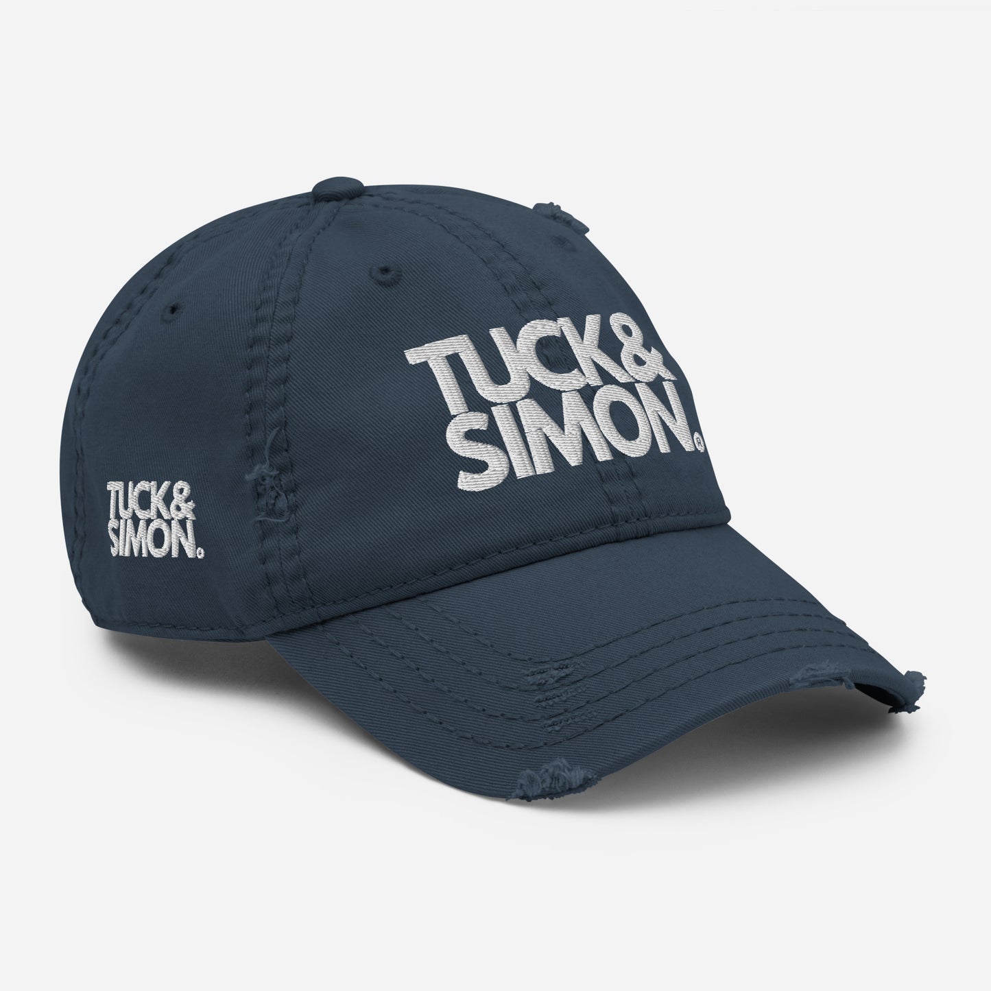 Tuck&Simon Distressed Cotton Twill Dad Hat