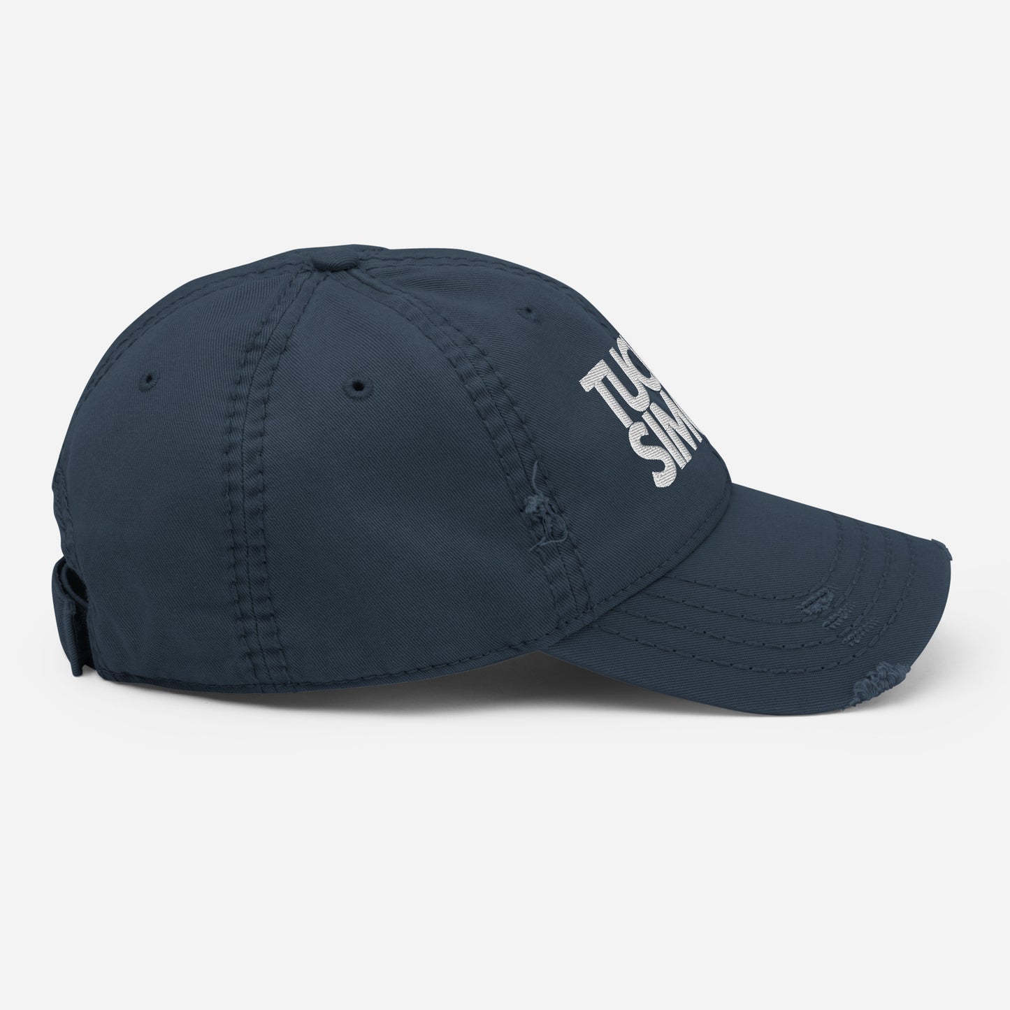 Tuck&Simon Distressed Cotton Twill Dad Hat