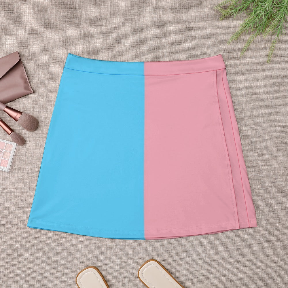 Trans Coloured Trans Paris Personality Mini Skirt