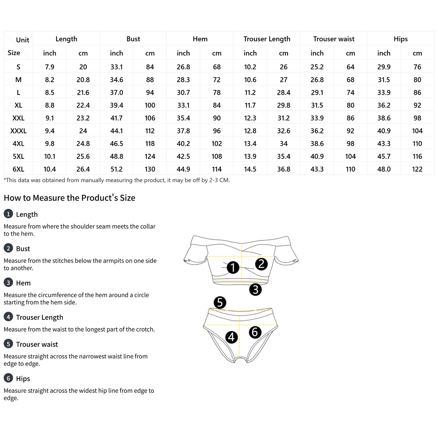 S-6XL Pride White Bikini Swimsuit with Ruffle Sleeves