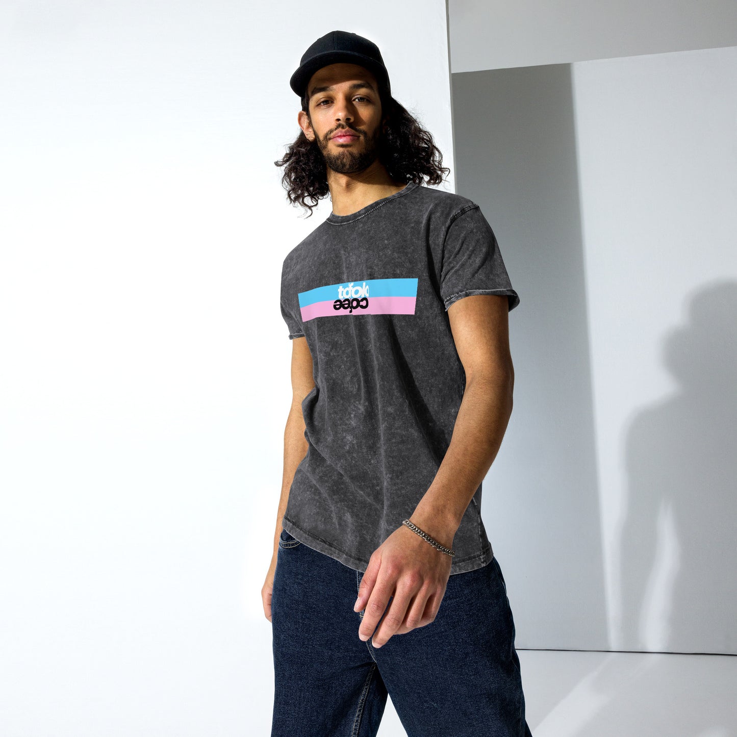 toffolo Got Coffee Denim T-Shirt