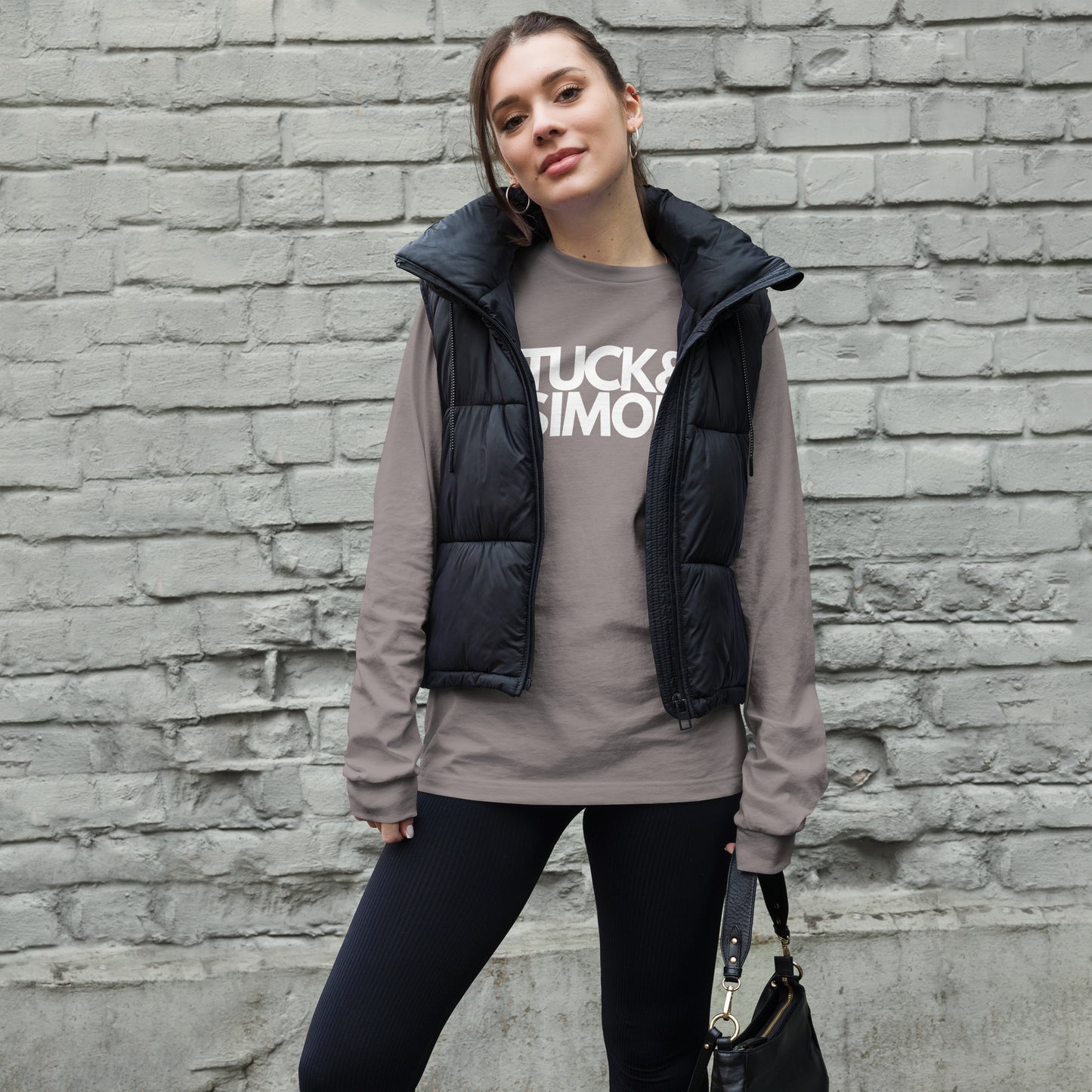 Teen Tuck&Simon Distiction Long-Sleeve T-Shirt