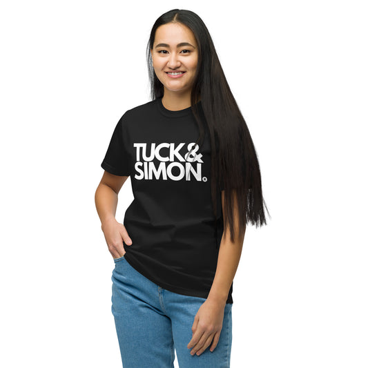 Tuck&Simon Black Organic T-Shirt