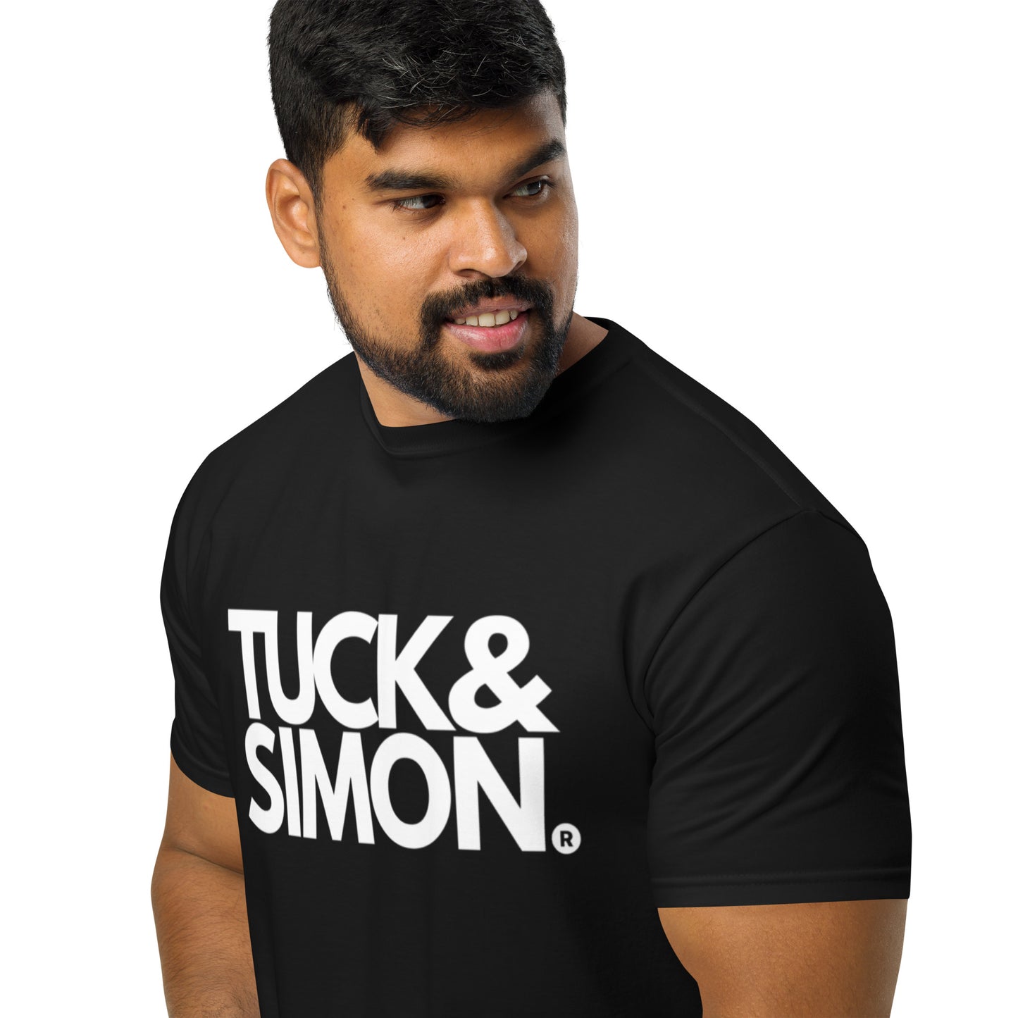 Tuck&Simon Black Organic T-Shirt