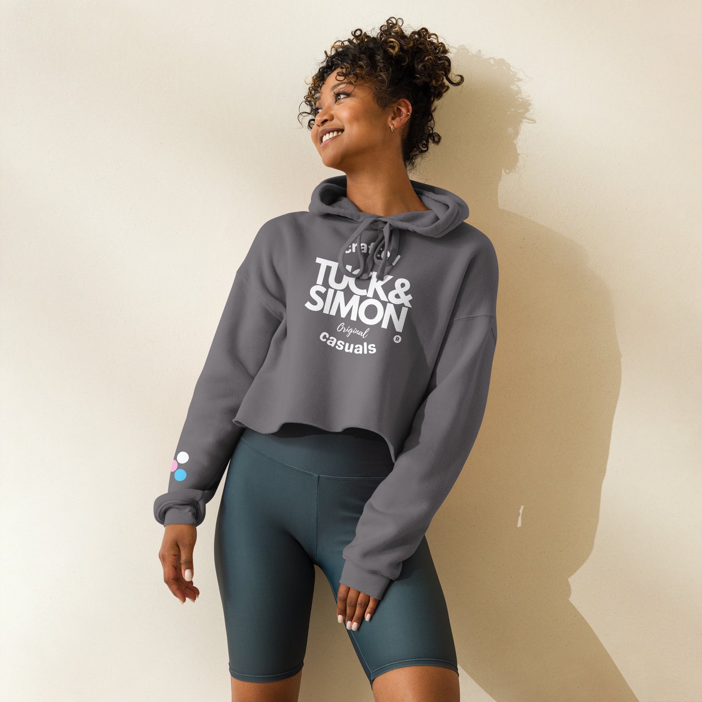 Tuck&Simon Originals Casual Cropped Hoodie