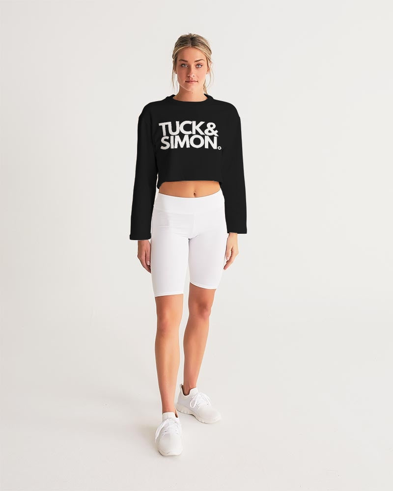Teen Tuck&Simon Casuals Oversized Cropped Sweatshirt