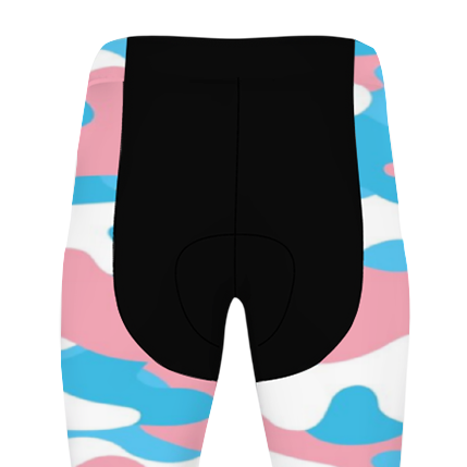 Plus Size Blue Pink White Pride Camouflage Black Breathable Polyester Cycling Skins