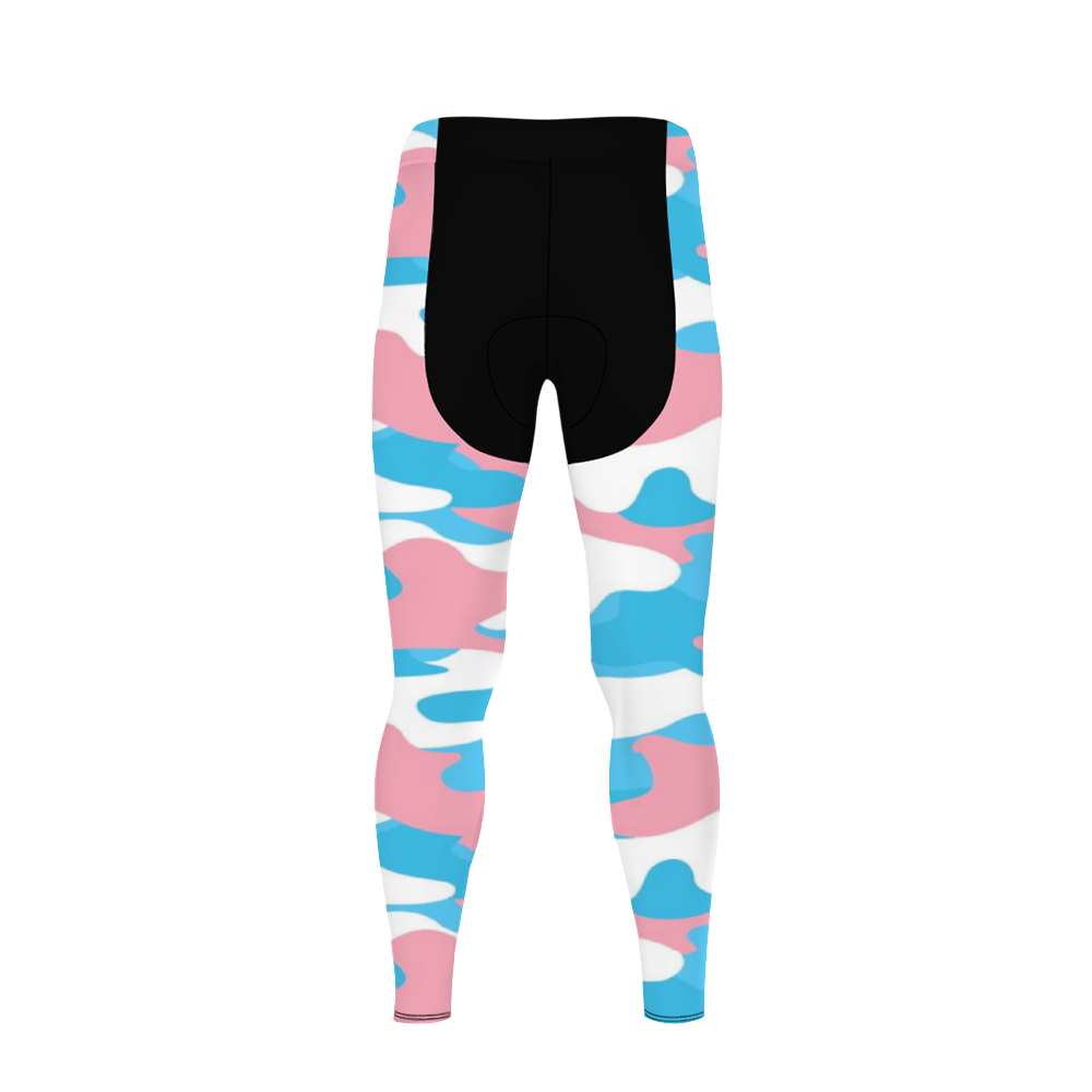 Plus Size Blue Pink White Pride Camouflage Black Breathable Polyester Cycling Skins