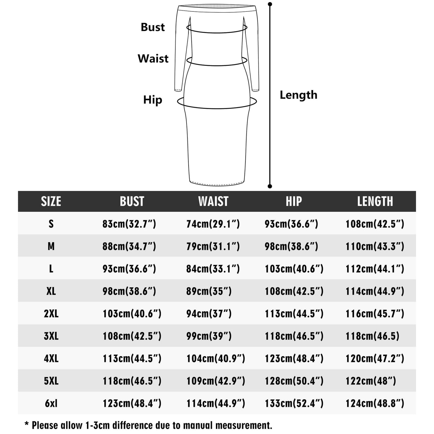 Women's Long Sleeve Off The Shoulder Lady Dress