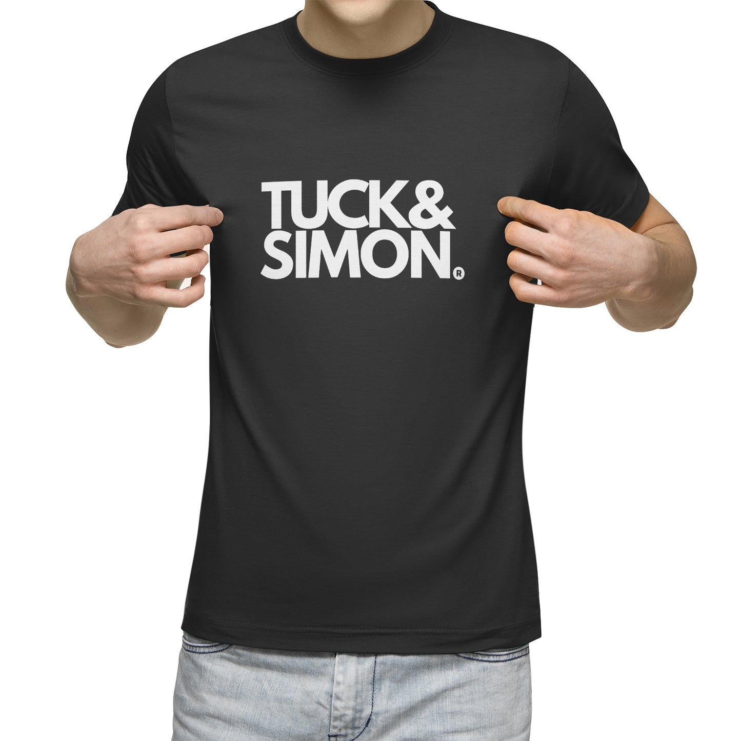 Tuck&Simon Black T-Shirt