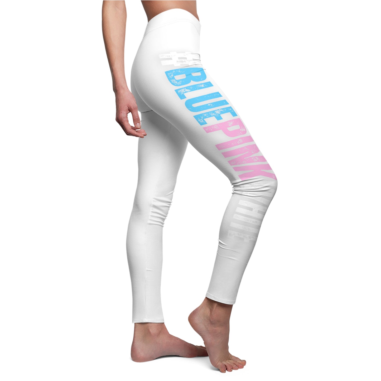 Teen #Blue Pink White Series White Soft Touch Casual Yeggers