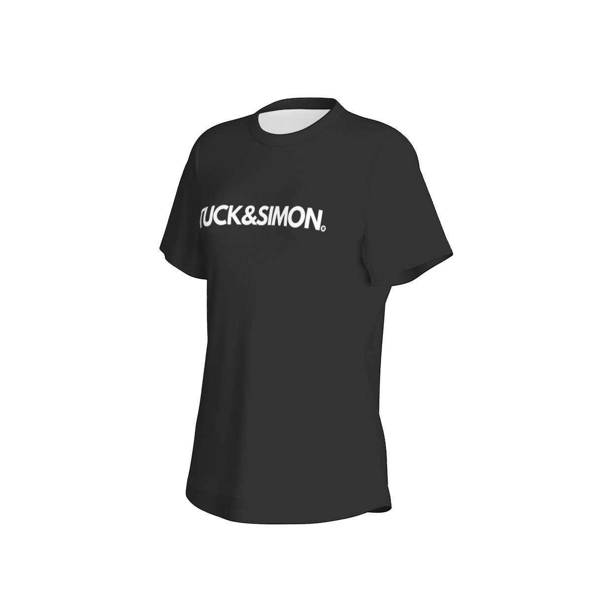 Teen - Plus Size Tuck&Simon Black Casual T-Shirt