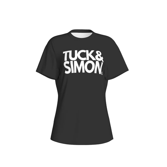 Teen - Plus Size Tuck&Simon Black Casual T-Shirt