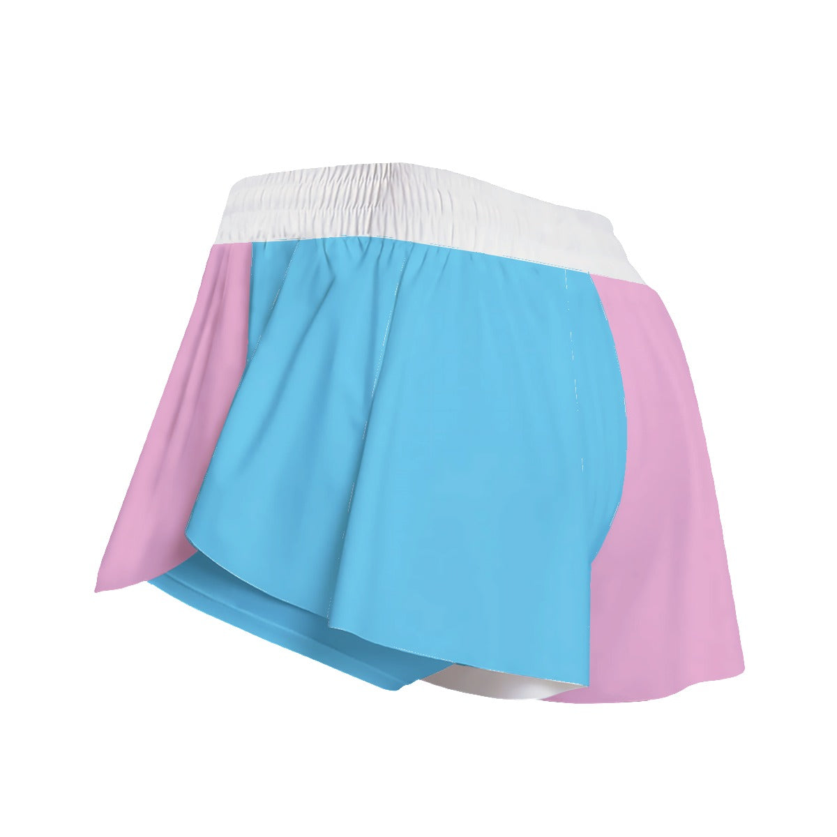 Blue Pink White Vive Le Paris Pride Fitness Sport Culottes