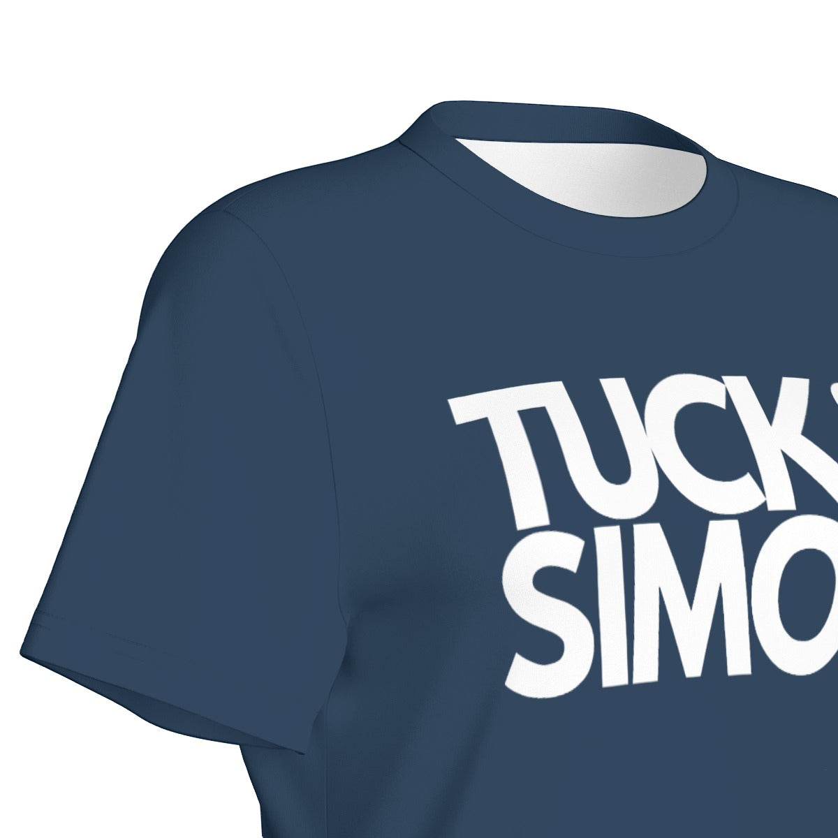 Teen - Plus Size Tuck&Simon Navy Blue Casual T-Shirt
