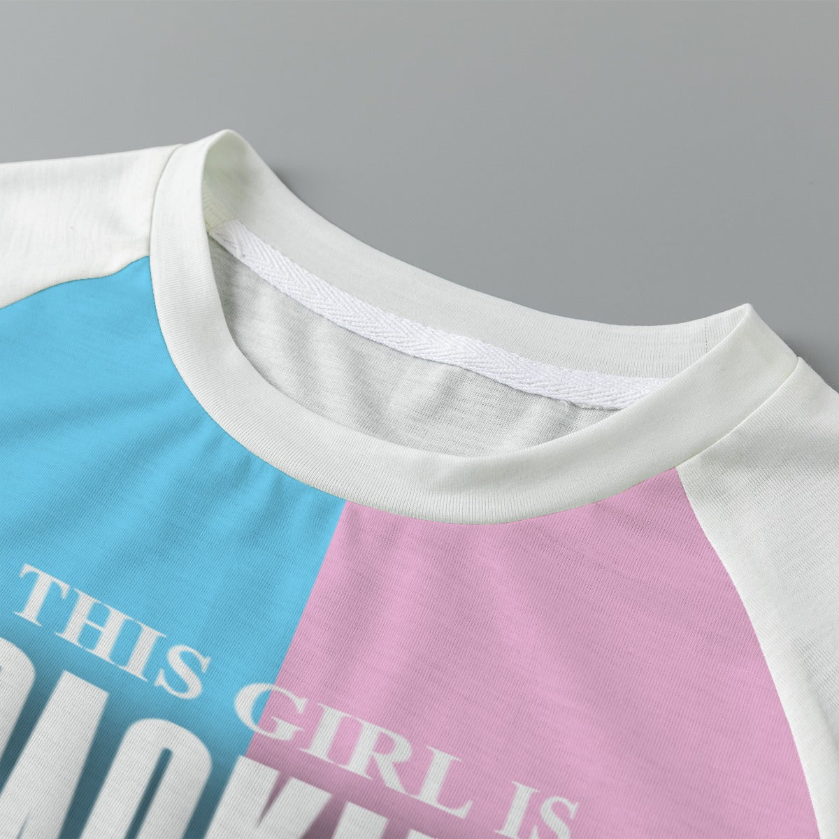 Teen - Plus Size 'THIS GIRL IS PACKING' Crop T-Shirt