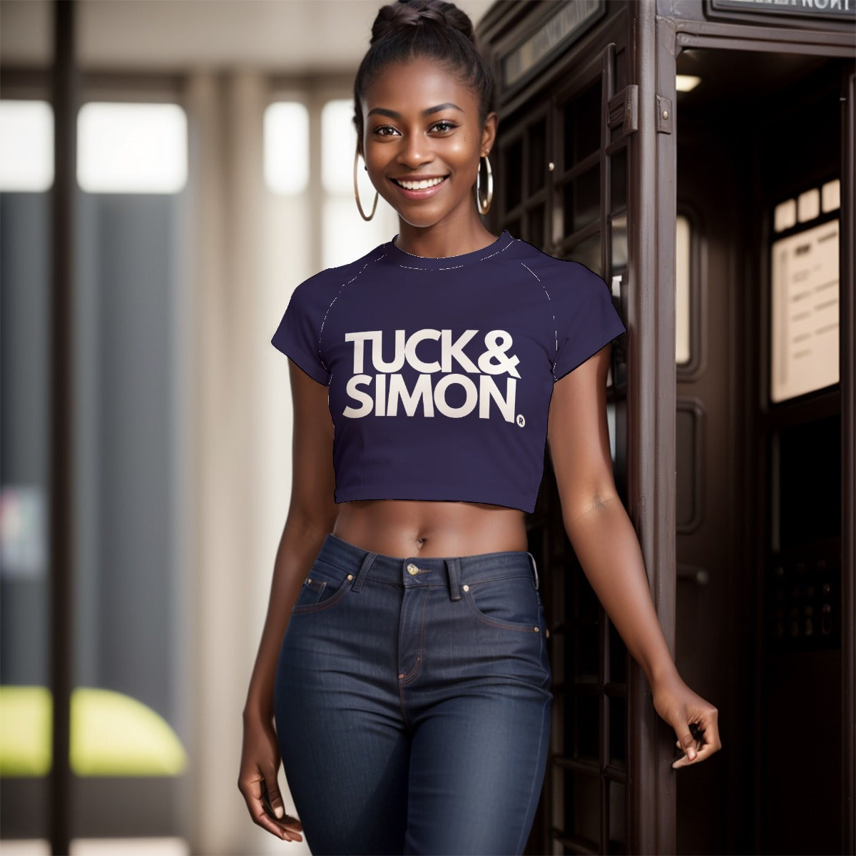 Teen Tuck&Simon Fitted Cropped T-Shirt