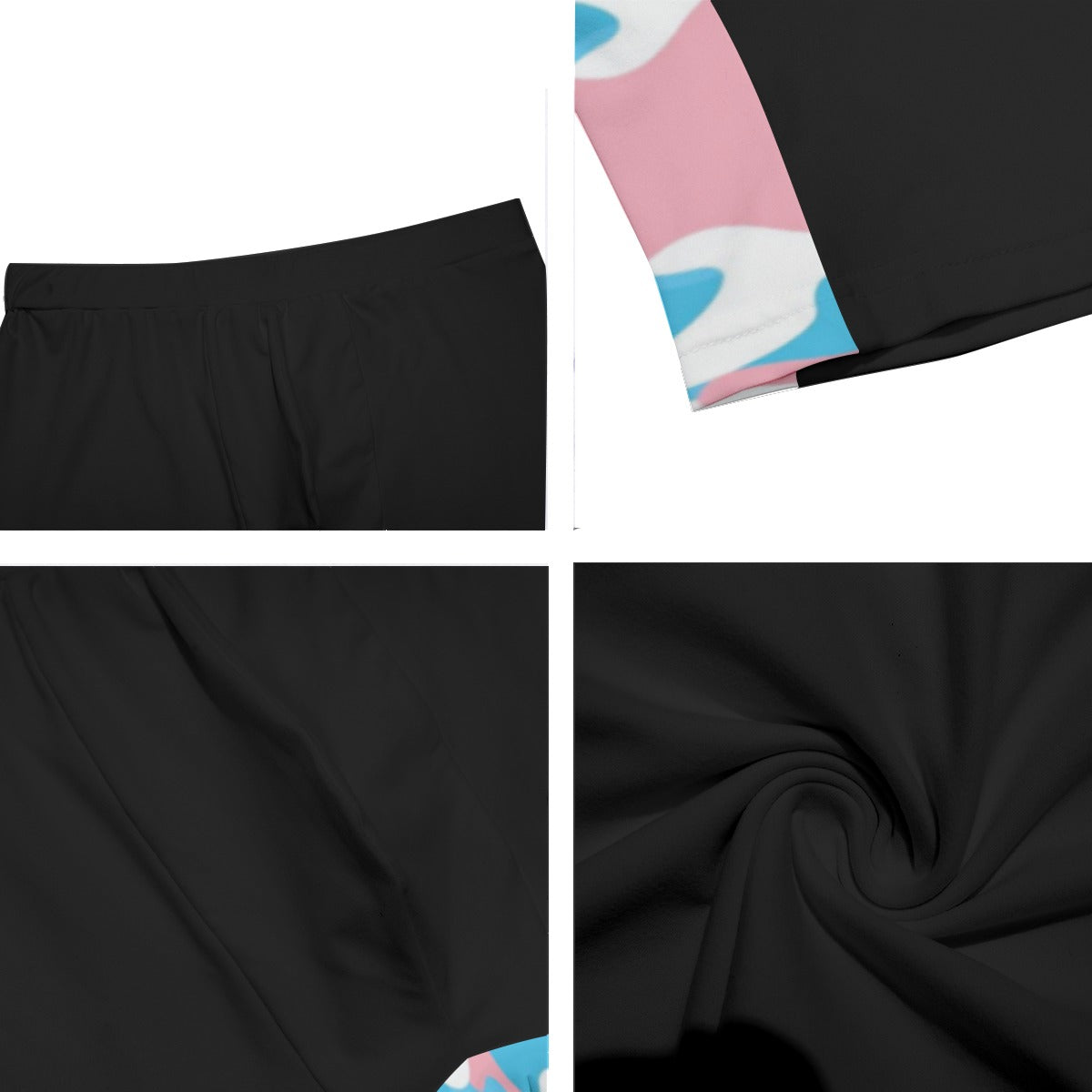 S - 5XL Blue Pink White Pride Camouflage Crotch Boyfriend Boxers