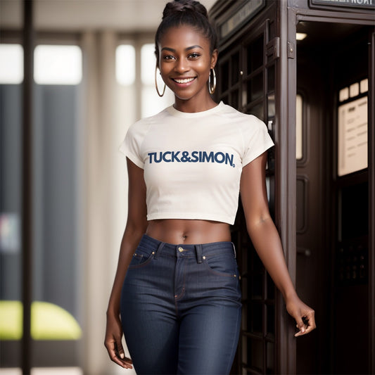 Teen Tuck&Simon Fitted Cropped T-Shirt