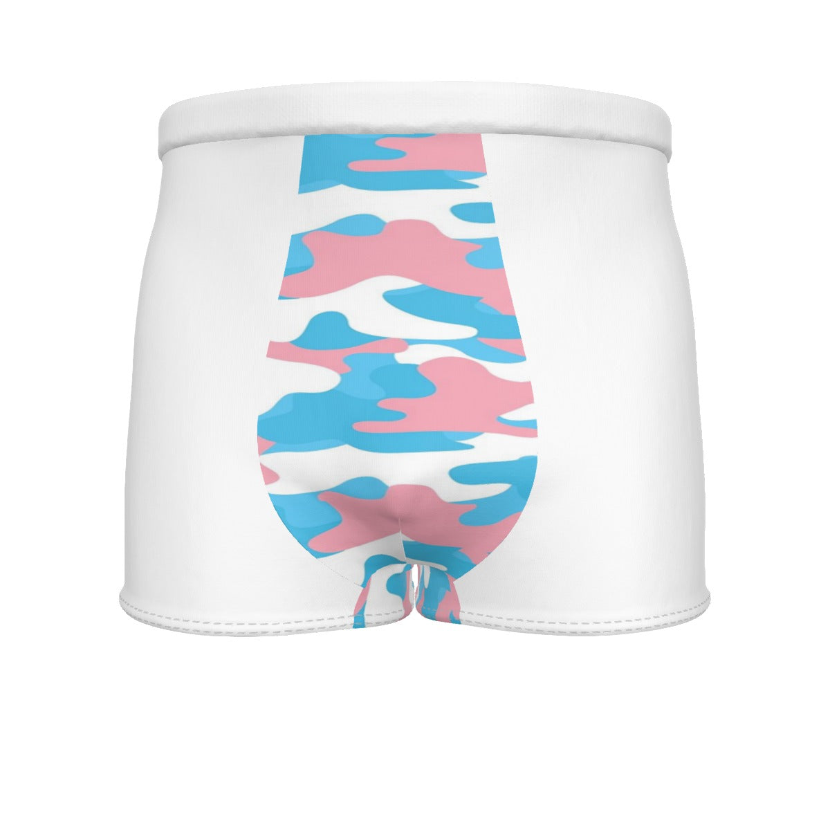 Blue Pink White Pride Camouflage Butt-Hugging Boyfriend Butter Cotton Boxers
