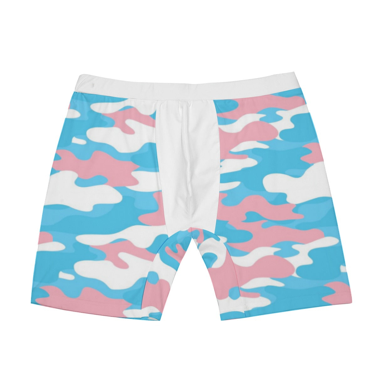 S - 5XL Blue Pink White Pride Camouflage Boyfriend Boxers