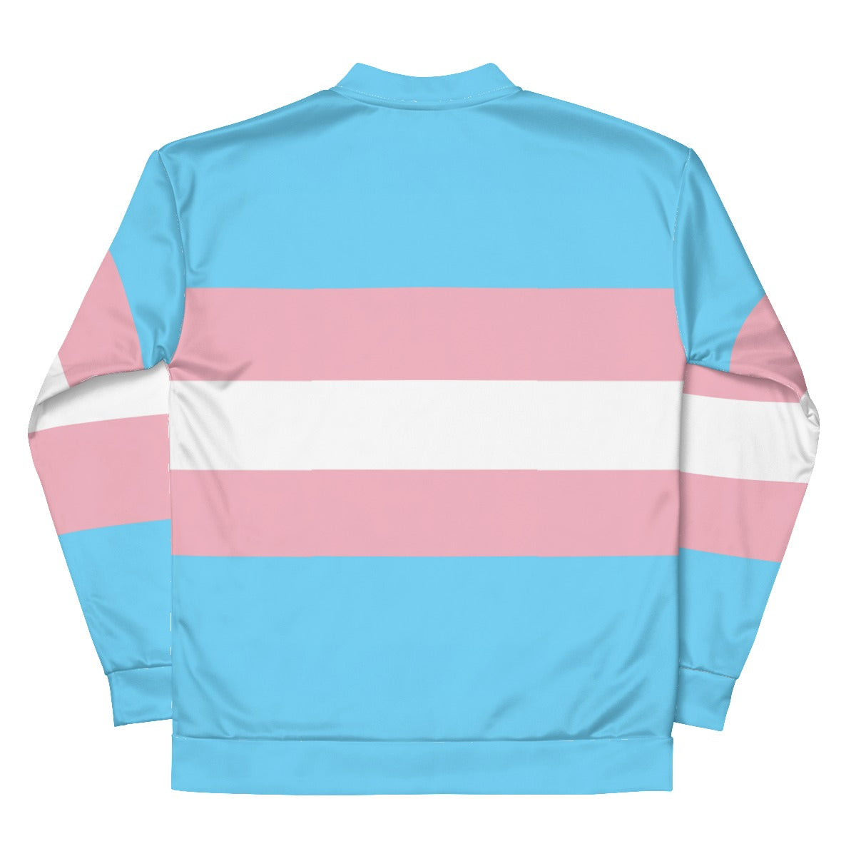 Teen Blue Pink White Pride Bomber Jacket