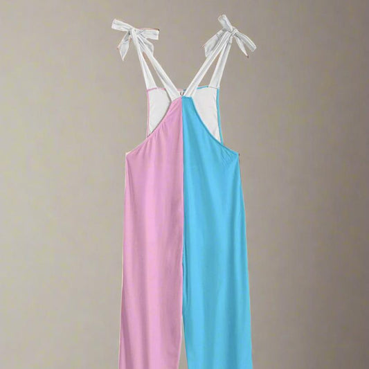 Blue Pink White Pride Casual Lightweight Dungaree