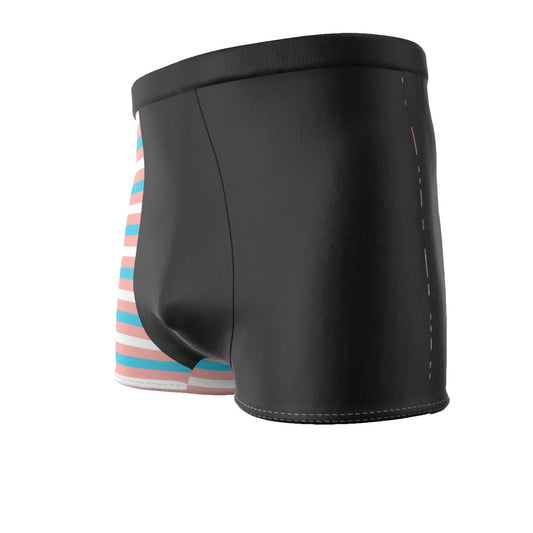 Blue Pink White Pride Butt-Hugging Boyfriend Butter Cotton Boxers