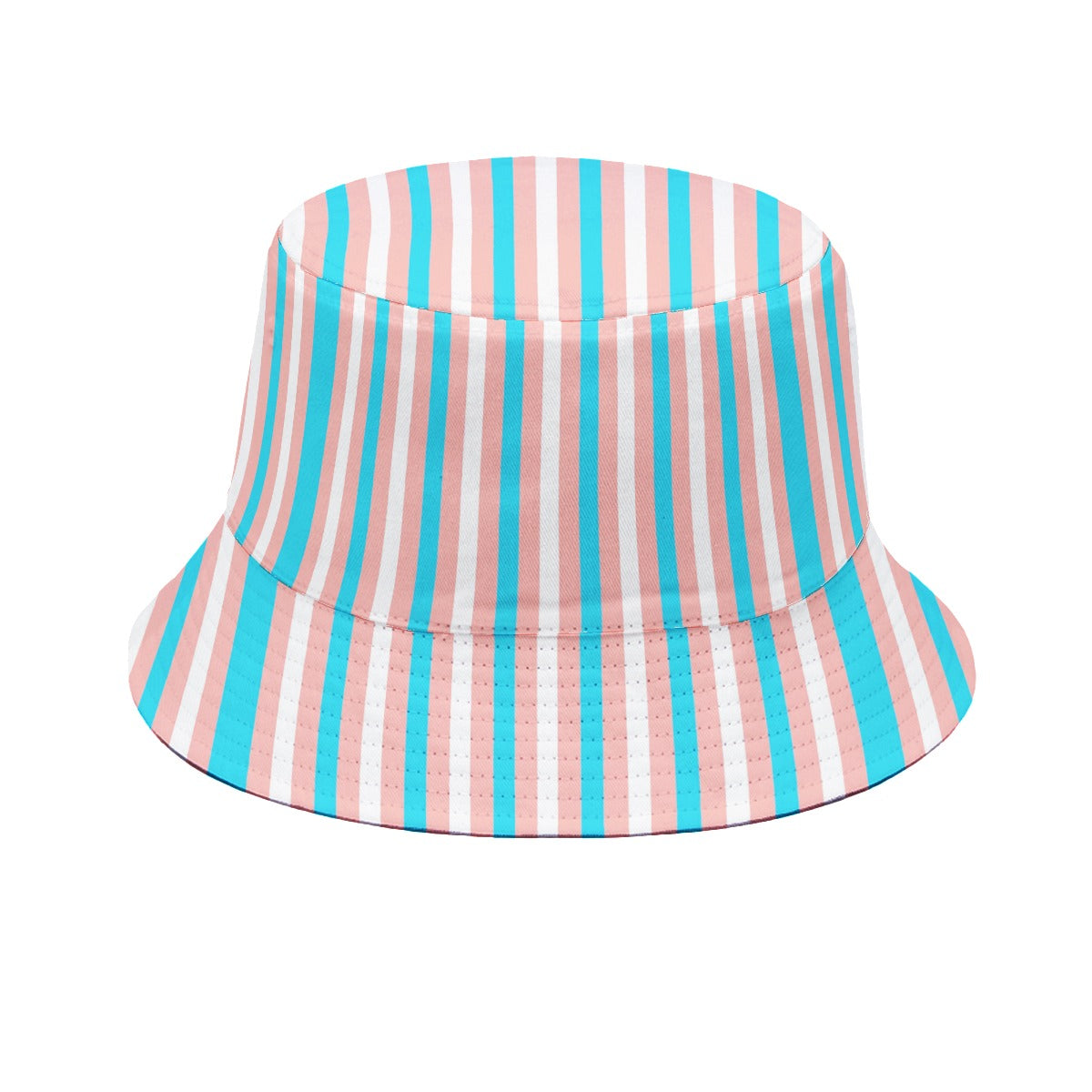Trans Coloured Trans Pride Coloured Bucket Hat