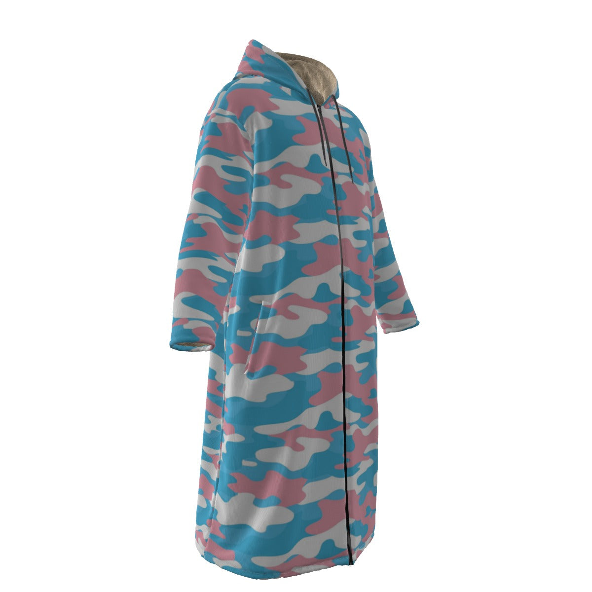Pride Camouflage Borg-Fleece Windbreaker