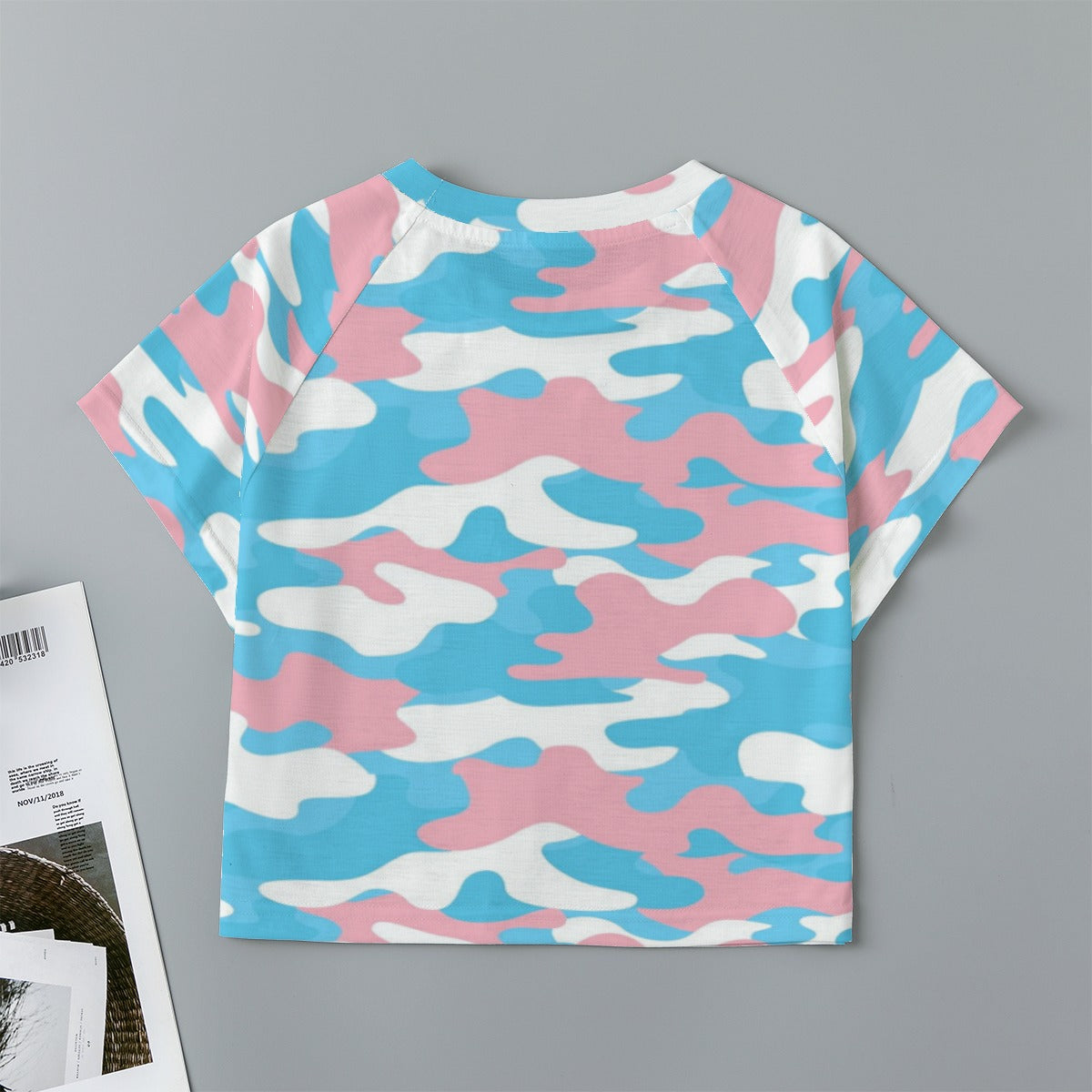 Teen - Plus Size 'THIS GIRL IS PACKING' Crop T-Shirt