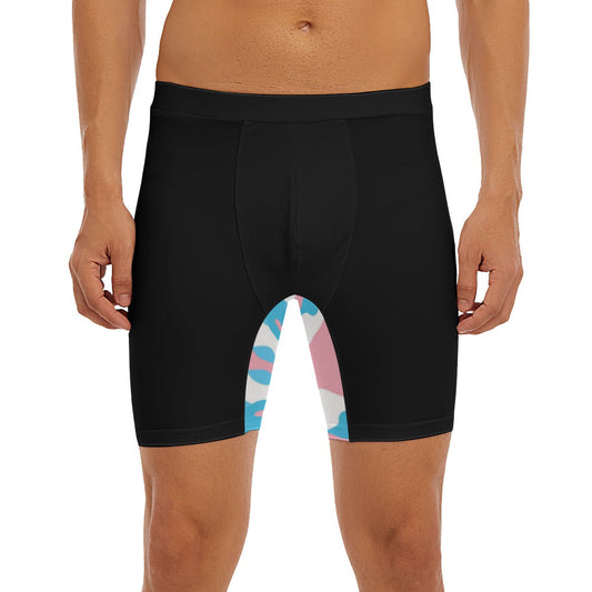 S - 5XL Blue Pink White Pride Camouflage Crotch Boyfriend Boxers