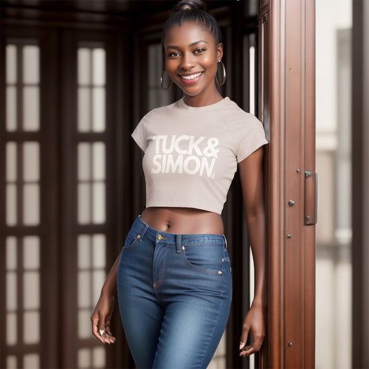 Teen Tuck&Simon Fitted Cropped T-Shirt