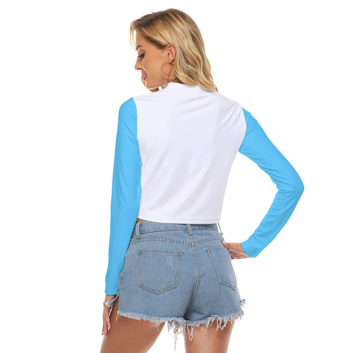 Hollow Chest Tight Sports Crop