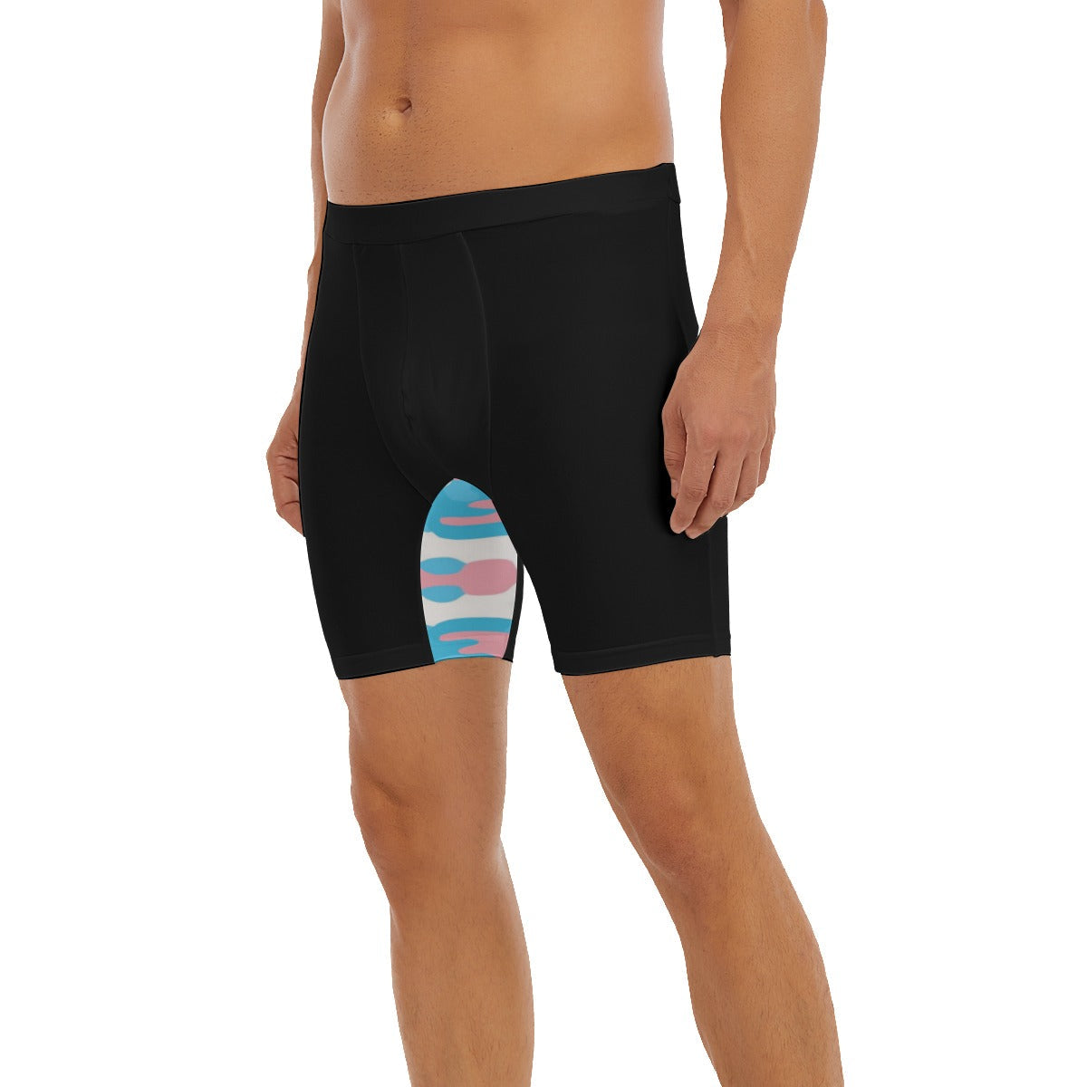 S - 5XL Blue Pink White Pride Camouflage Crotch Boyfriend Boxers