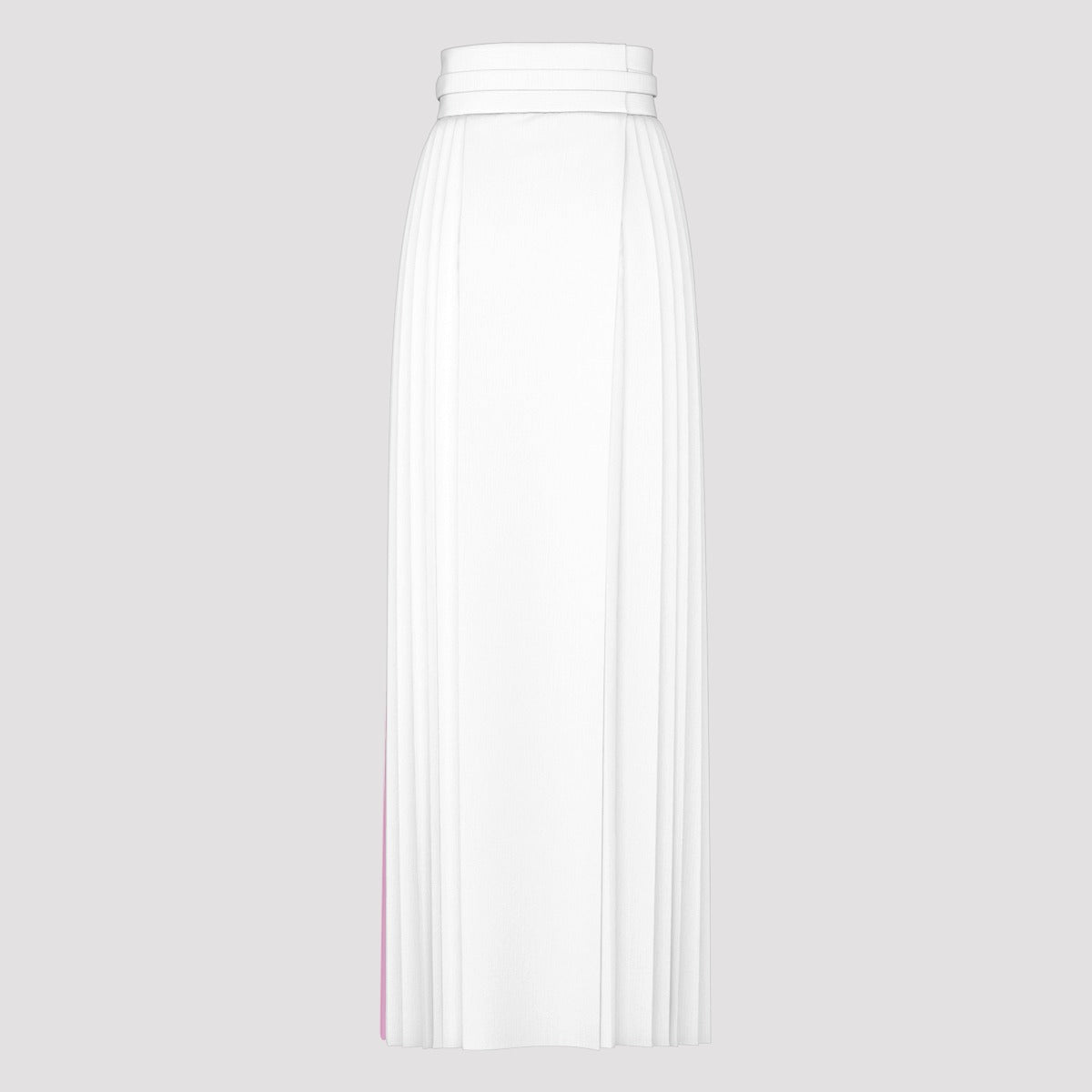 White Full-Length Skirt