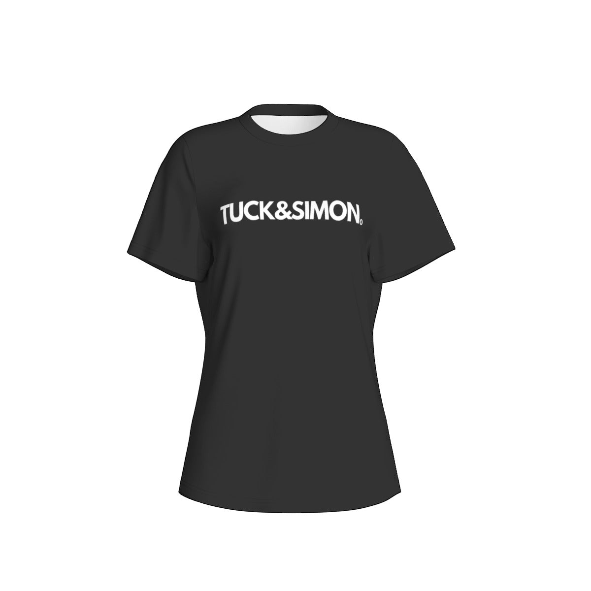 Teen - Plus Size Tuck&Simon Black Casual T-Shirt