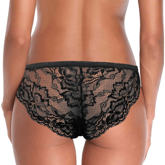 Teen - Plus Size Blue Pink White Pride Black Lace Panties