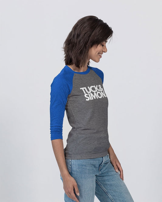 Teen Tuck&Simon 3/4 Sleeve Baseball T-Shirt