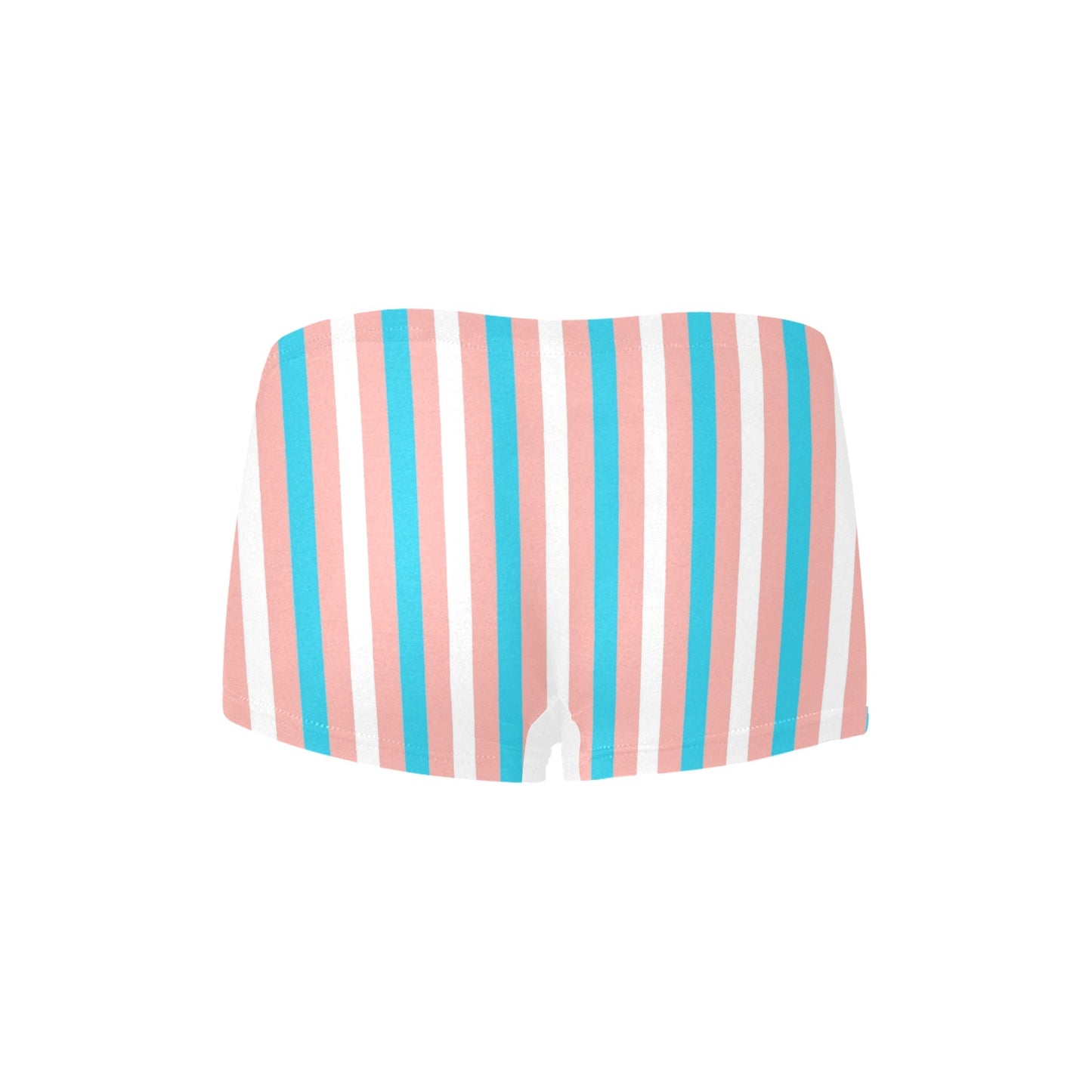 Teen - Plus Size Blue Pink White Pride Hotpants
