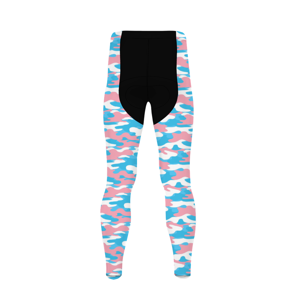 Plus Size Blue Pink White Pride Camouflage Black Breathable Polyester Cycling Skins