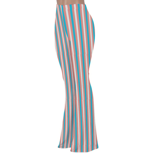 Teen Blue Pink White Pride Clubbing Pants