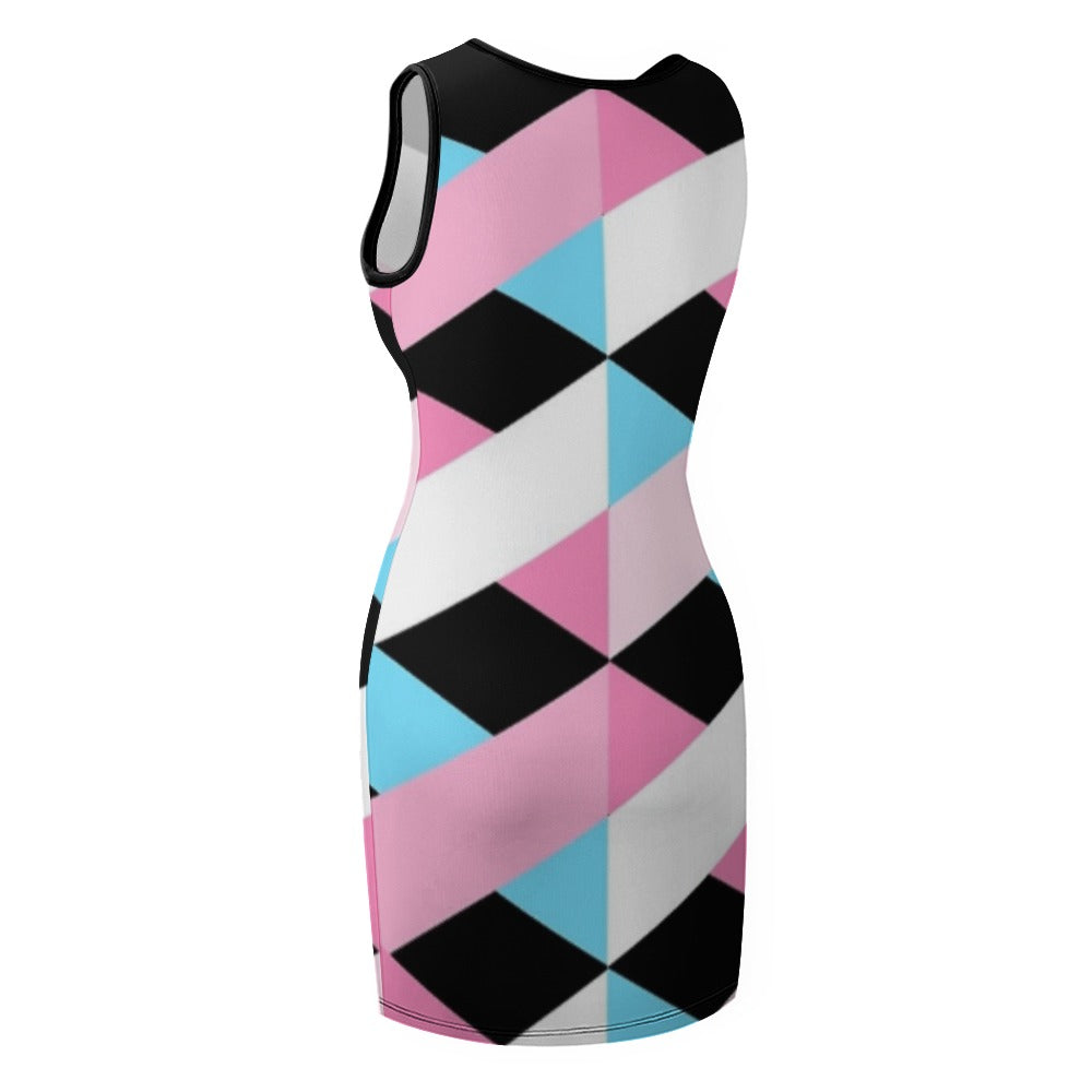 Temperament Slim Fit Sleeveless Tank Dress