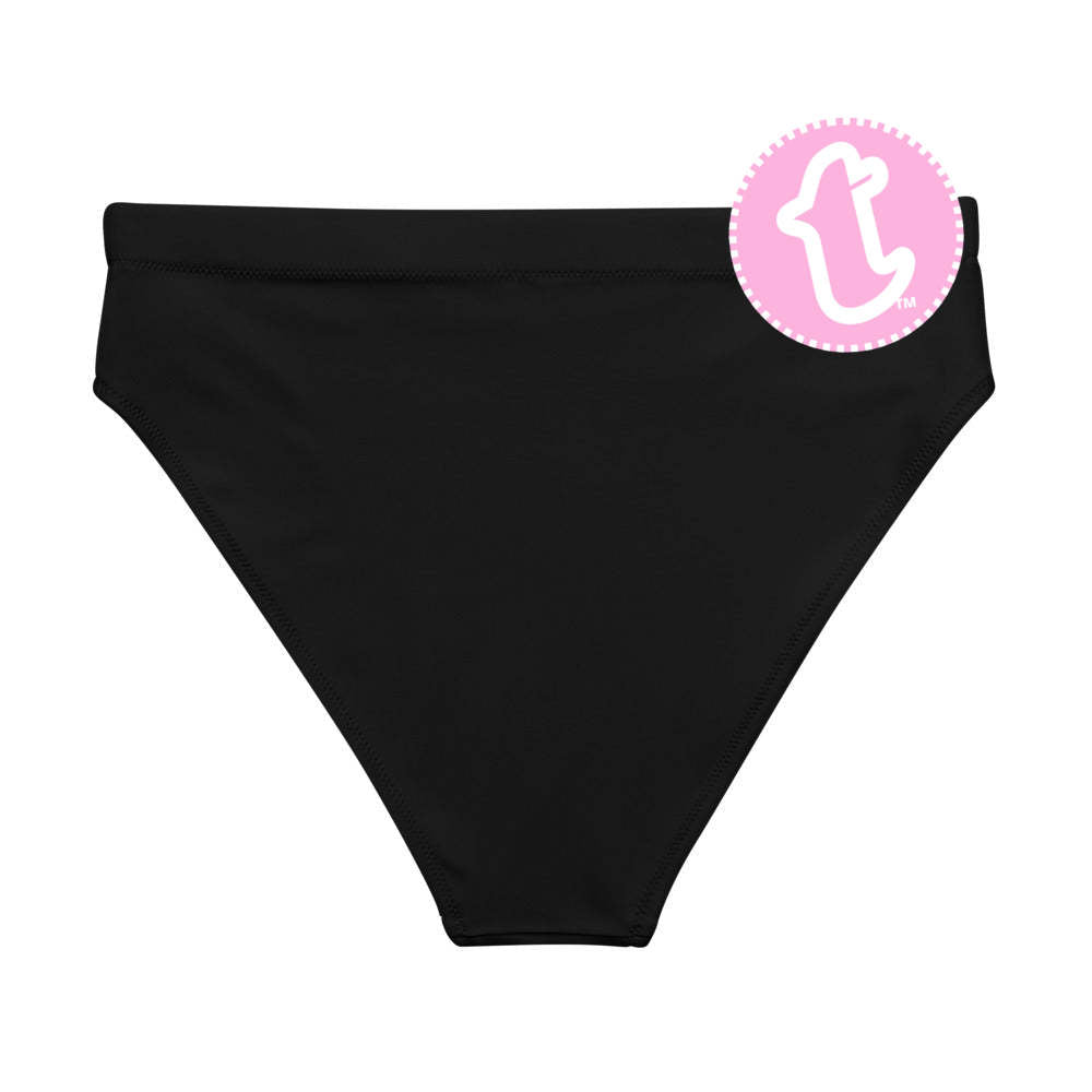 Trans Girls Awesome Black High-Waisted High-Cut Tucking Panty tunnellsCo.