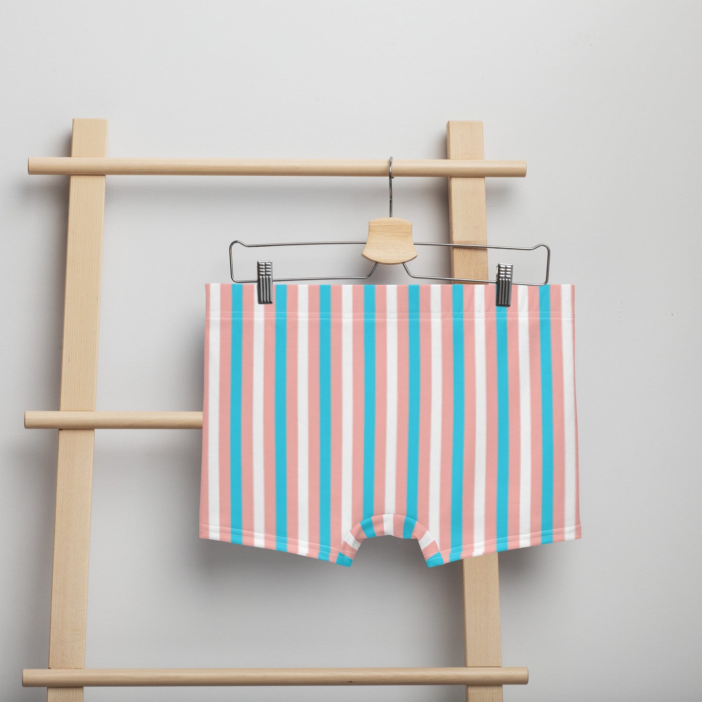 Teen - Plus Size Trans Pride Candy Striped Boyfriend Boxers