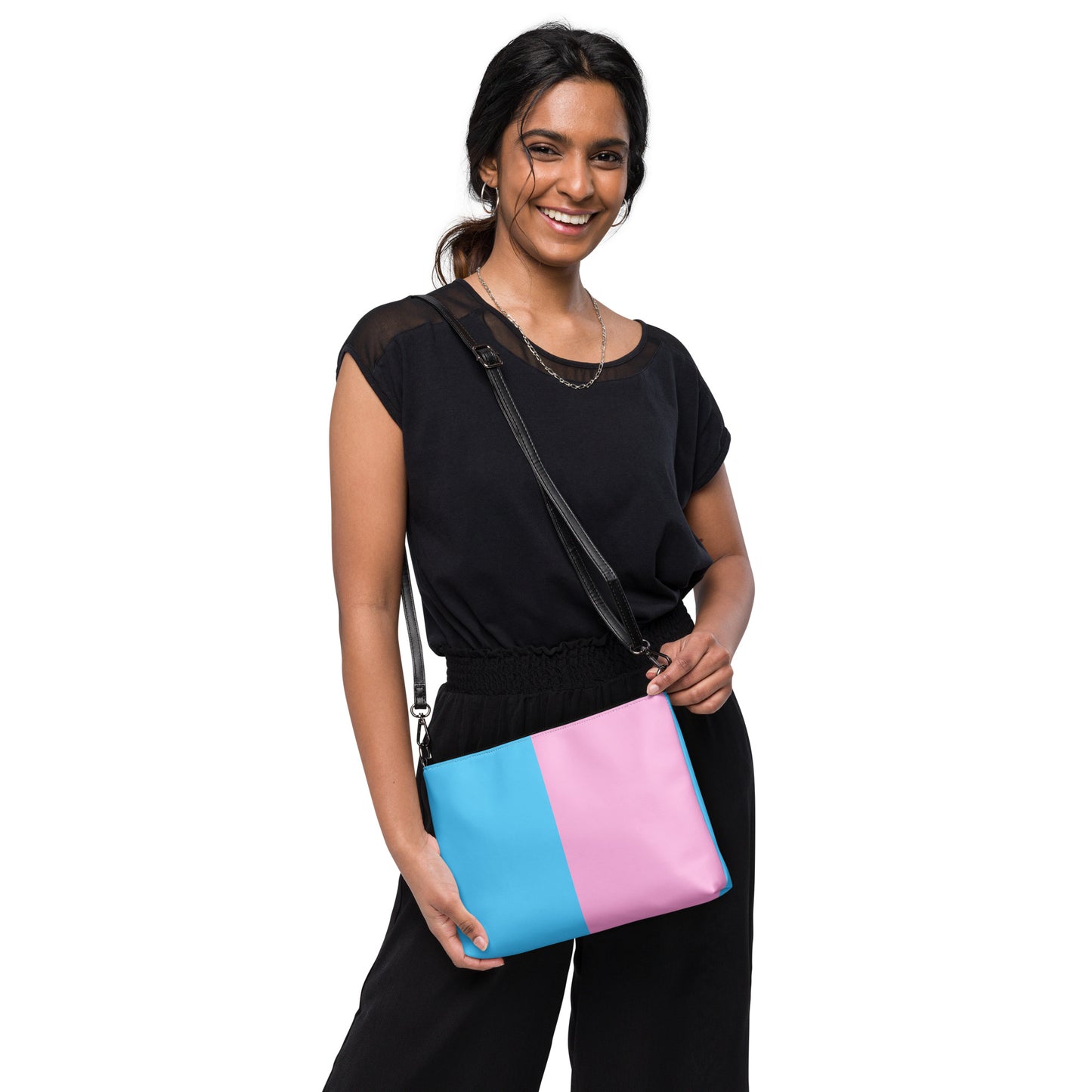 Claudia Chu® Vive l'Paris Pride Faux Leather Crossbody Handbag